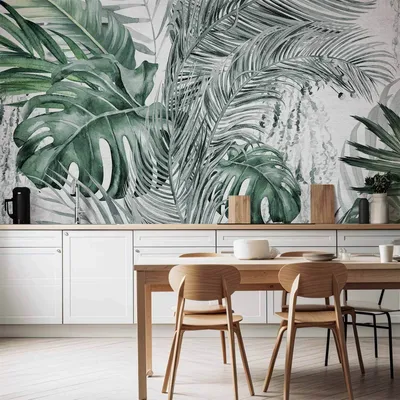 Produktbild von Vlies Fototapete - Dense Jungle 200x140 cm Blätter b-C-10379-a-a