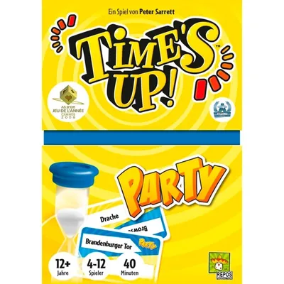 Produktbild von Asmodee, Partyspiel, Times Up Party, 525g, ab 12 J., ca. 40 Min.