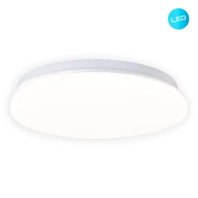 Produktbild von Näve LED Deckenleuchte Außenlampe Levi Weiß Ø25cm IP44 15W 1000lm Neutralweiß 4000K