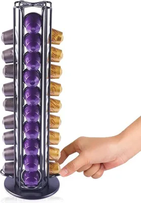 Immagine prodotto di Portacapsule girevole per 40 capsule, rotante, per cialde di caffè