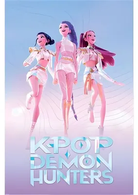 Obrázek produktu pro Poster k projektu "KPop Demon Hunters Huntrix"
