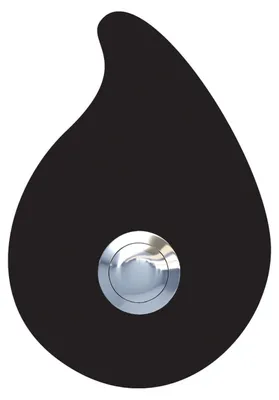 Produktbild von Türklingel Tropfen in Schwarz