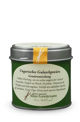 Produktbild von Altes Gewürzamt Ungarisches Gulaschgewürz Gewürzmischung für Gulasch - Ingo Holland 75g