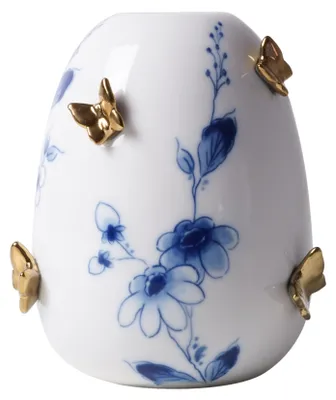 Productafbeelding van Heinen Delfts Blauw – Vaas Vlindergoud, 14 cm