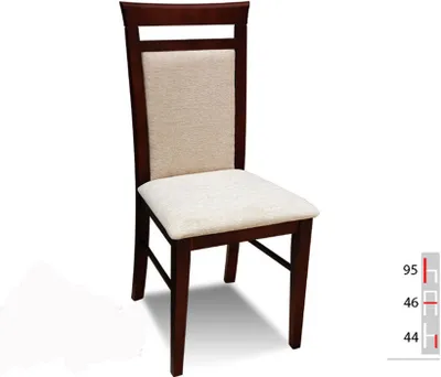 Produktbild von Massivholz Stuhl Esszimmerstuhl Designer Leder Stuhl Stühle Esszimmerstühle K37