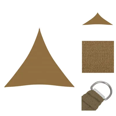 Obrázok produktu pre vidaXL Markíza 160 g/m² Taupe 5x5x5 m HDPE - Slnečníky a tienidlá