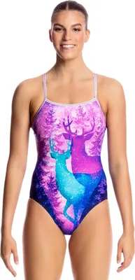 Produktbild von Funkita Damen Badeanzug Forest Fawn, Größe:36