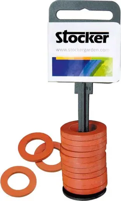Zdjęcie produktu dla Zestaw uszczelek 12 szt. 3/4" Stocker z eurozawieszką