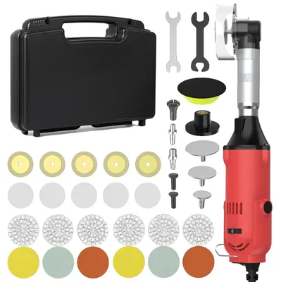 Immagine prodotto di Smerigliatrice angolare elettrica, 6 livelli di velocità, design ergonomico, set B