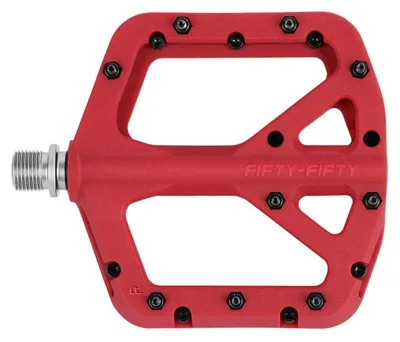 Immagine prodotto di Pedali per bicicletta in composito di nylon, antiscivolo, per mountain bike, attacco 9/16 pollici, pedali piatti, colore nero