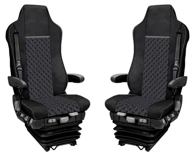 Produktbild von Sitzbezüge aus 1+1 für LKW Stralis HI-Way Grau