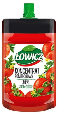 Produktbild von Łowicz Tomatenmark 30 % 80 g, pasteurisiert