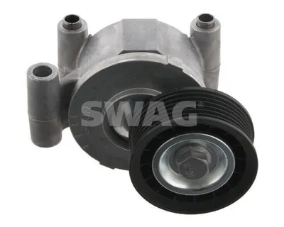 Produktbild von SWAG 50 93 2049 Riemenspanner Keilrippenriemen für FORD Focus II Schrägheck (DA, HCP, DP) Ø73mm Rolle
