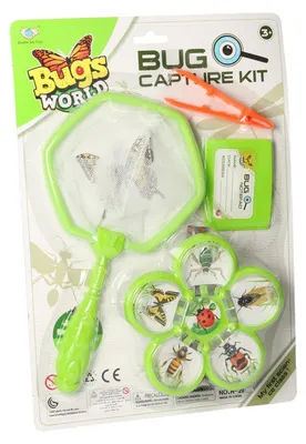 Produktbild von Bugs World Insektenfangnetz und Beobachtungsglas
