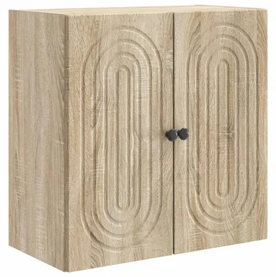Image de vidaXL Armoire murale en chêne Sonoma 59 x 31 x 60 cm, aggloméré