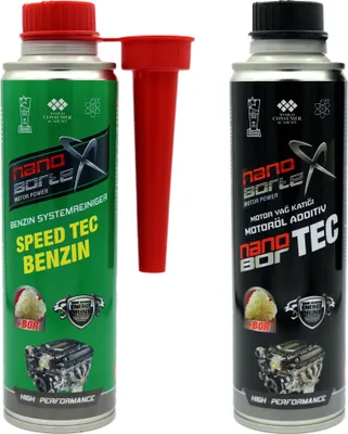 Produktbild von NanoBorTeX Öl Additiv + Benzin Zusatz Motor-Power Motorschutz Bor Boron Schutz