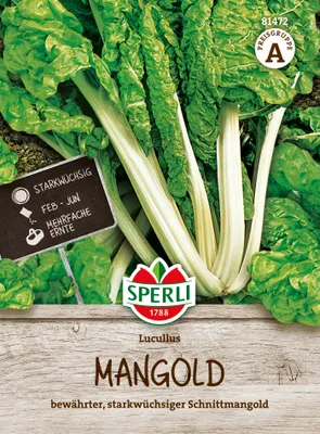 Produktbild von SPERLI Mangoldsamen Lucullus Beta vulgaris 50 Pflanzen