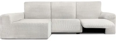 Productafbeelding van ECOMMERC3: Bankhoes voor chaise longue, lange hoekdeel links, met relaxfunctie, voor bank