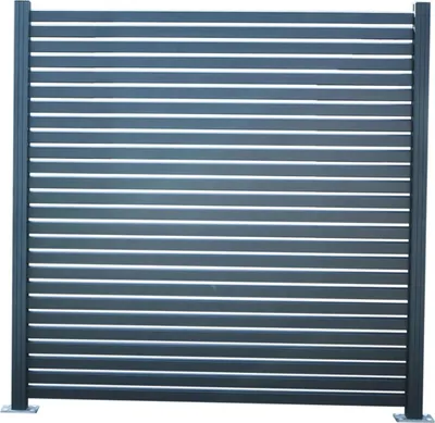 Obrázek produktu pro MEGA HOLZ Sada Pro Oplocení Aluminium-Rhombus 1111x180 cm - šest panelů