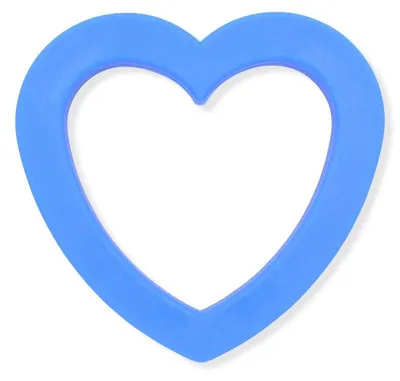 Immagine prodotto di Ark Therapeutics Giocattolo da masticare a forma di cuore blu XXT - accessorio da masticare resistente