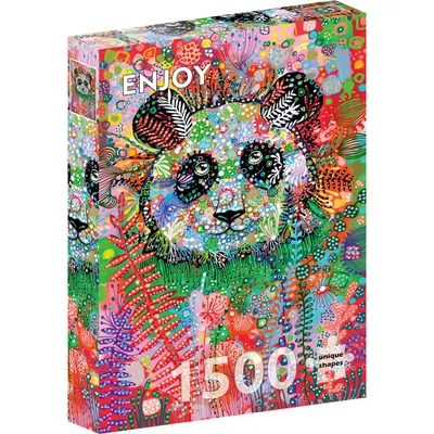 Immagine prodotto di Puzzle 1500 pezzi Enjoy – Panda Enigmatico