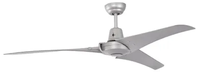 Produktbild von Industrie Deckenventilator Pepeo Vourdries Silber 142 cm ohne Steuerung
