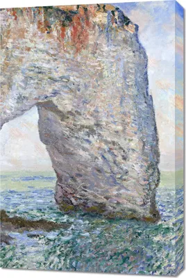 Produktbild von Bild 60x90cm Die Manneporte bei Étretat, Monet Vintage