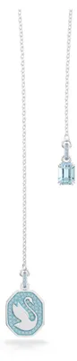 Obrázek produktu pro Swarovski Dámský náhrdelník Swan Blue Rhodium-Plated Číslo produktu 5628544