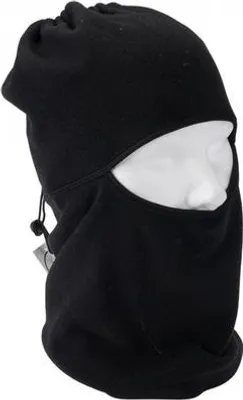 Produktbild von P&T Ski Schal Mütze - Balaclava - Polarfleece - Schwarz