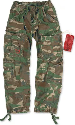 Produktbild von SURPLUS Airborne Vintage Trousers, woodland