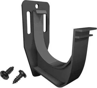 Immagine prodotto di Set di supporti per grondaie Renoplast MG75, 4 pezzi, grondaie in PVC, grafite