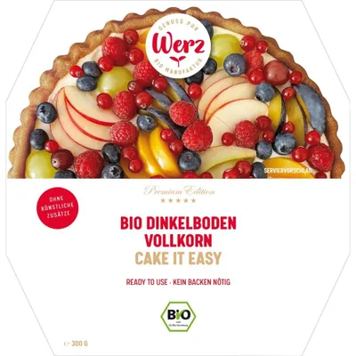 Produktbild von Dinkel Vollkorn - Obst Tortenboden 300g
