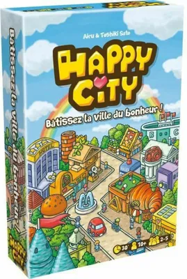 Zdjęcie produktu dla Gra stołowa Asmodee Happy City (FR)