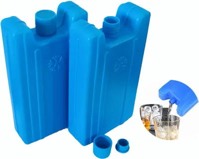 Productafbeelding van Secret Ice Pack Flessen - Set van 2 - 400 ml verborgen alcoholzakjes voor festivals