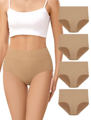 Immagine prodotto di Intimo da donna in cotone, slip a vita alta