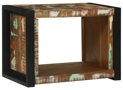 Image de Cube en bois massif, dimensions : 55 x 35 x 40 cm