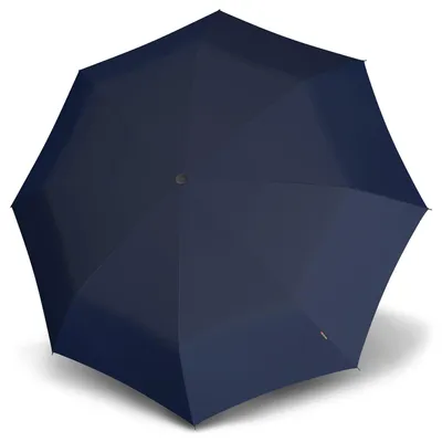 Image de Knirps parapluie de poche parapluie C.241 Chrome Matt Duomatic Navy bleu marine
