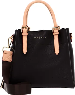 Produktbild von bugatti Handtasche Umhängetasche Ella Top Handle Darkbrown braun