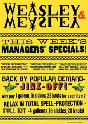 Image de Harry Potter - Weasley & Weasley Specials - Art Print - 30x40cm - Affiche Poster