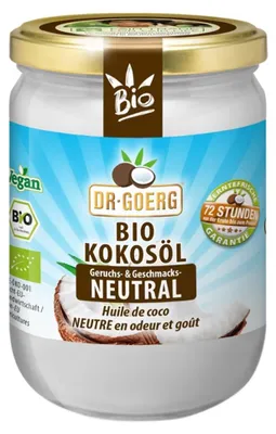 Obrázok produktu pre Kokosový olej - neutrálny (predtým kokosový tuk na varenie) 500 ml
