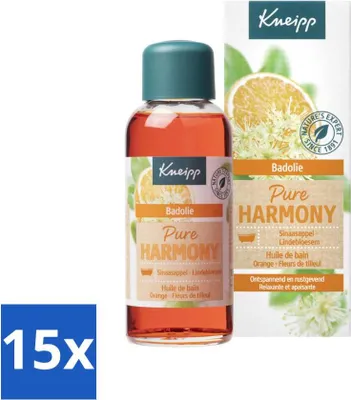 Produktbild von Kneipp - Badeöl - Orange-Limettenblüte - 100 ml - Vorteilspack - 15 Stücke