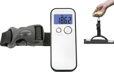 Immagine prodotto di TFA Bilancia per bagagli 50.3000.54 Display LCD argento