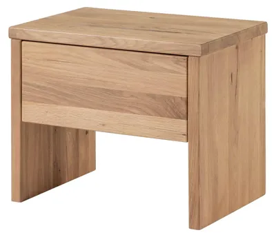 Produktbild von MASSIVMOEBEL24.DE Nachttisch Wildeiche 50x35x40 bianco geölt JANGALI #119