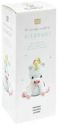 Produktbild von Ricorumi Mini Easy Häkelset - Einhorn