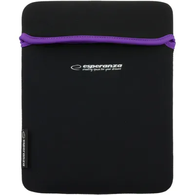 Obrázek produktu pro Esperanza Neoprenová taška na tablet 9,7" Et172V černá/fialová