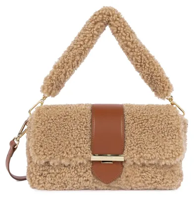 Image de Lancaster Sac trotteur A rabat Moumoute Cognac