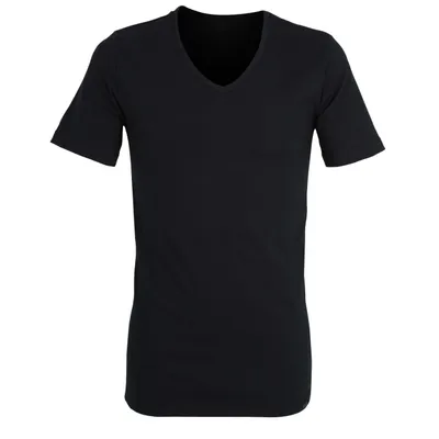 Produktbild von GÖTZBURG Herren T-Shirt, kurzarm, Baumwolle, Jersey, schwarz uni Größe: 8