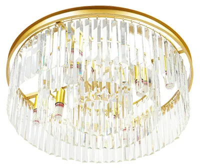 Produktbild von Moderne Kristallenhängeleuchte mit 8 LED-Lampen