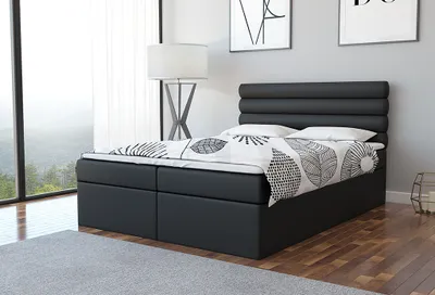 Produktbild von Boxspringbett Schlafzimmerbett ANNIK 160x200cm inkl.Bettkasten