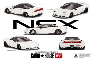 Produktbild von Honda NSX (NA1) Kaido WORKS V2 - KaidoHouse/Mini GT 1:64